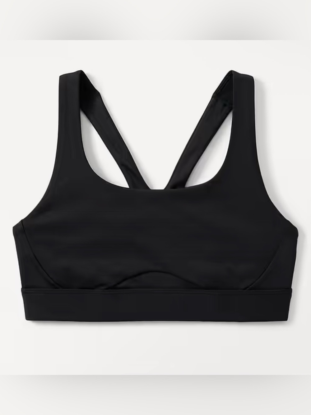Athleta Black Interval Sports Bra Size Large D-DD
